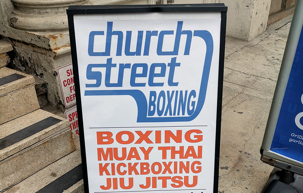 Church Street Boxing, NY, Juni 2022