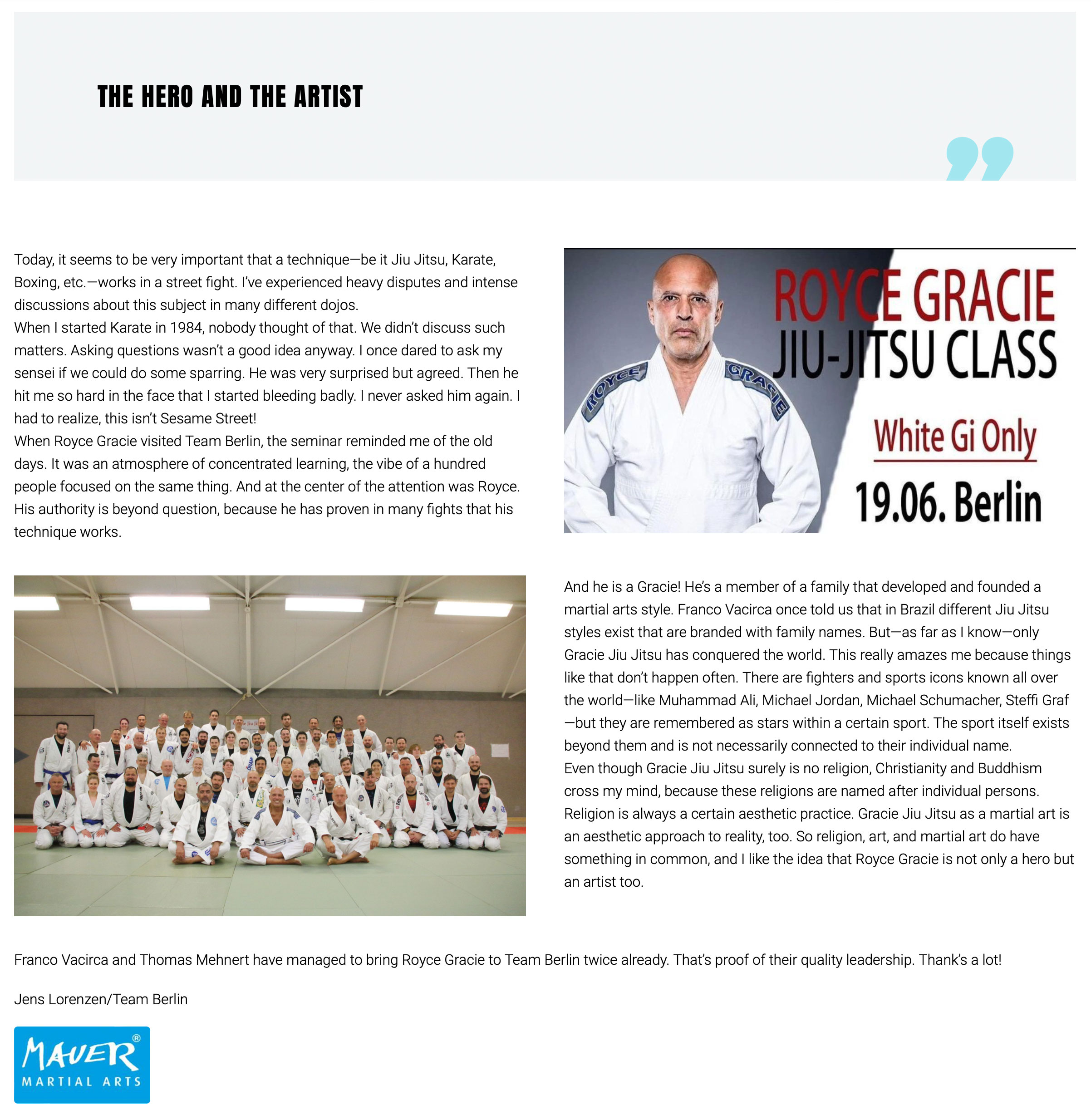 Royce Gracie
